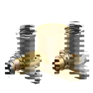 1/2 in. Brass PEX Crimp x FPT 90 Drop Ear Elbow